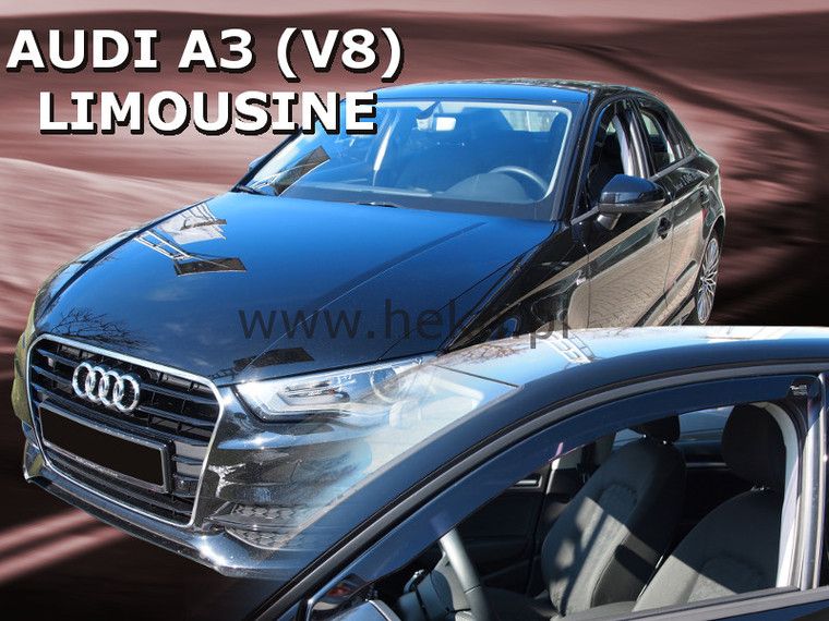 APARATORI DE VÂNT PENTRU AUDI A3 (2012-2020) 5 UȘI - 2 BUC. FAȚĂ