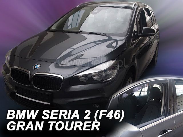 ВЕТРОБРАНИ ЗА BMW 2 F46 GRAN TOURER (2015+) 5 ВРАТИ - 2БР. ПРЕДНИ