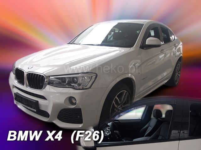 PARAVÂNTURI PENTRU BMW X4 F26 (2013+) 2 BUC. FAȚĂ