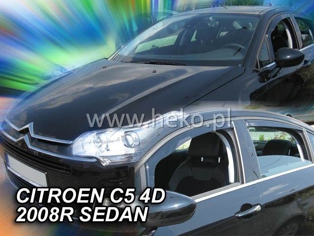 Paravanturi pentru CITROEN C5 (2008+) Sedan, Combi - 2 buc. față