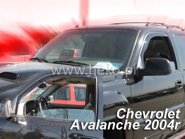 Deflectoare de vânt pentru CHEVROLET AVALANCHE (2002-2006) 4 uși - 2 bucăți față