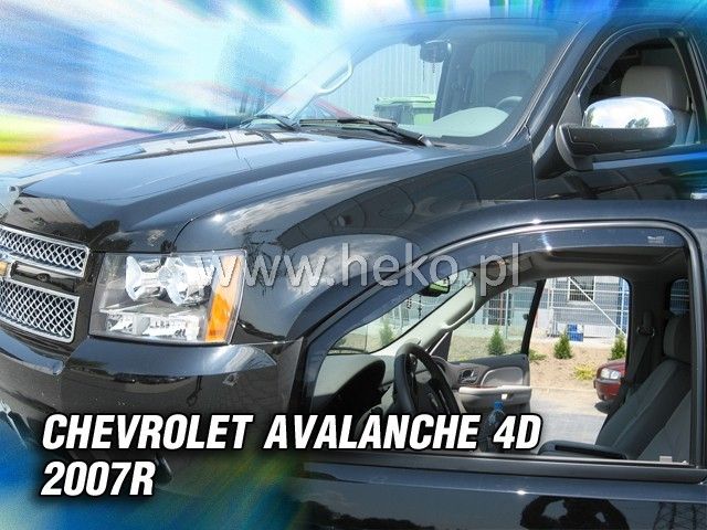 Ανεμοθραύστες για CHEVROLET NIVA 5 θυρών - 2 τεμ. εμπρός