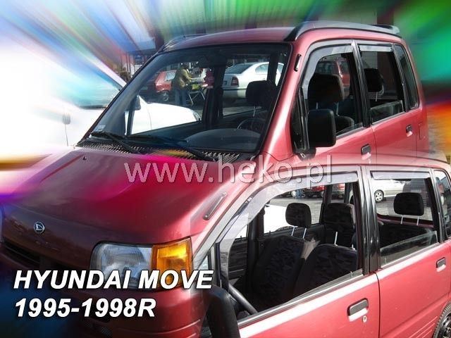 Deflectoare pentru geamuri DAIHATSU MOVE (1995-1998) 5 uși - 2 buc. față