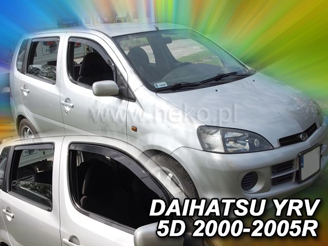 Ανεμοθραύστες για DAIHATSU YRV (2000-2005) 5 πόρτες - 4 τεμ. εμπρός και πίσω