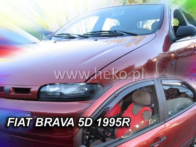 Ανεμοθραύστες για FIAT MAREA WEEKEND (1996+) 5θυρο - 4 τεμ. εμπρός και πίσω