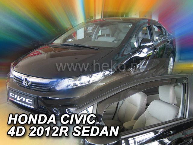 PARAVÂNTURI PENTRU HONDA CIVIC IX (2012-2015) SEDAN - 2 BUC. FAȚĂ