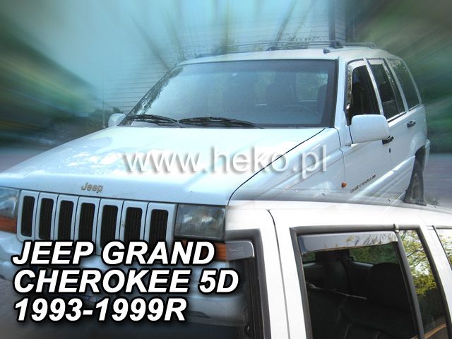Ανεμοθραύστες για JEEP GRAND CHEROKEE (1993-1999) 4τμχ. εμπρός και πίσω