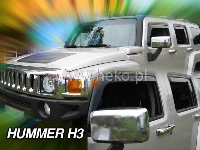 Ανεμοθραύστες για HUMMER H3 5 πόρτες - 4 τεμάχια, εμπρός και πίσω