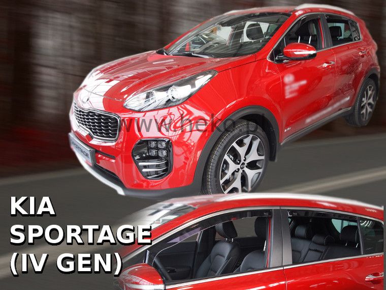 Ветробрани за KIA SPORTAGE (2016+) 5 врати - 4бр. предни и задни