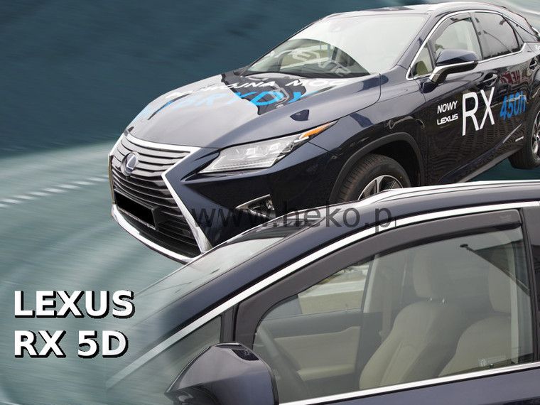 Deflectoare de vânt pentru LEXUS RX (2016+) 5 uși - 2 buc. față