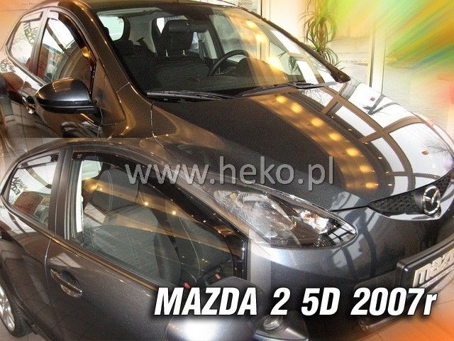 Paravanturi pentru MAZDA 2 (2007-2009) 5 uși - 2 buc. față