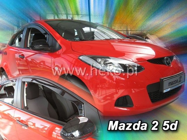 Ветробрани за MAZDA 2 (2009-2014) 5 врати - 4бр. предни и задни