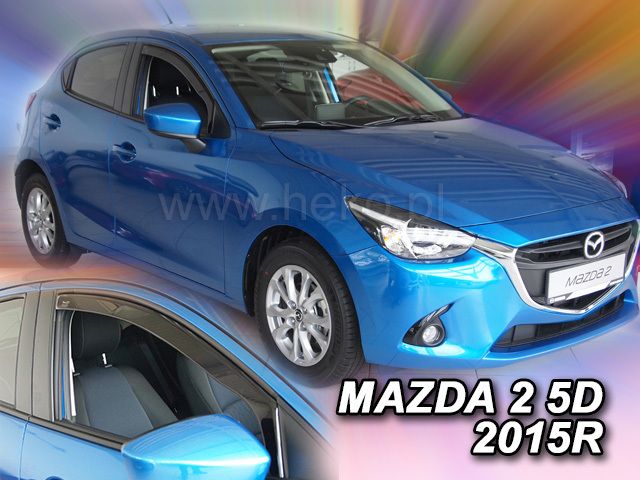 Deflectoare pentru MAZDA 2 (2014+) 5 uși - 4buc. față și spate