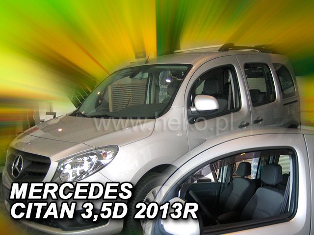 Ανεμοθραύστες για MERCEDES CITAN W415 (2012+) 3/5 θύρες - 2 τεμάχια εμπρός