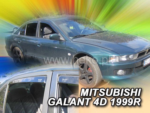 Ανεμοθραύστες για MITSUBISHI GALANT (1993-1997) Sedan, Combi - 4τμχ. εμπρός και πίσω
