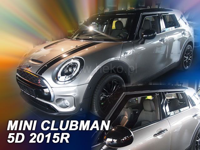 Ανεμοθραύστες για MINI CLUBMAN (2015+) 5 πόρτες - 4 τεμ. εμπρός και πίσω