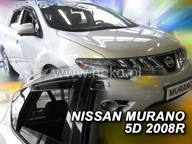 Apărători de vânt pentru NISSAN MURANO (2006-2008) 5 uși - 4 bucăți față și spate