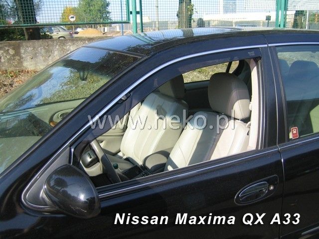 Deflectoare de vânt pentru NISSAN MAXIMA (2000-2004) Sedan - 2 bucăți față