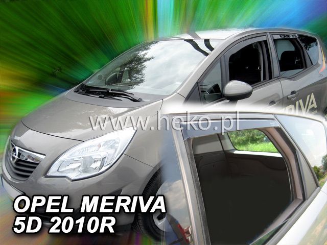 Deflectoare pentru OPEL MERIVA (2003-2010) 5 uși - 4 buc. față și spate