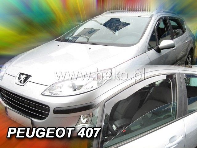 PARAVÂNTURI PENTRU PEUGEOT 407 (2004+) BERLINĂ, BREAK - 2 BUC. FAȚĂ