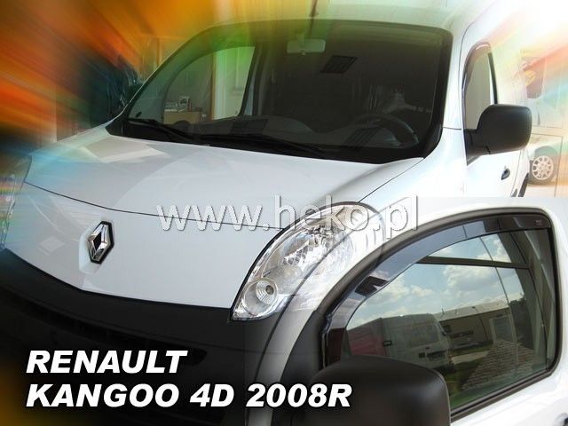 Deflectoare de vânt pentru RENAULT KANGOO (2008+) 2 buc. față