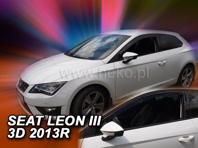 DEFLECTOARE DE VÂNT PENTRU SEAT LEON (2013+) 3 UȘI