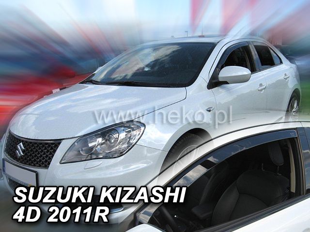Ανεμοθραύστες για SUZUKI KIZASHI (2010+) Sedan - 2τμχ. εμπρός