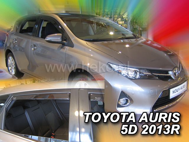 Deflectoare pentru TOYOTA AURIS 1 / COROLLA (2007-2012) 5 uși - 4buc. față și spate