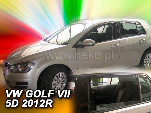 Deflectoare pentru VW GOLF 5 PLUS (2005-2014) 5 uși - 4buc. față și spate