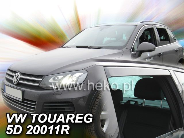 Ανεμοθραύστες για VW TOUAREG (2010+) 4τμχ. εμπρός και πίσω