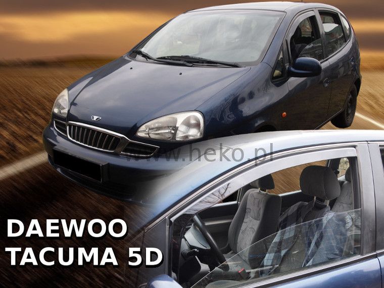 Deflectoare pentru DAEWOO LANOS (1997+) Sedan - 4 buc. față și spate