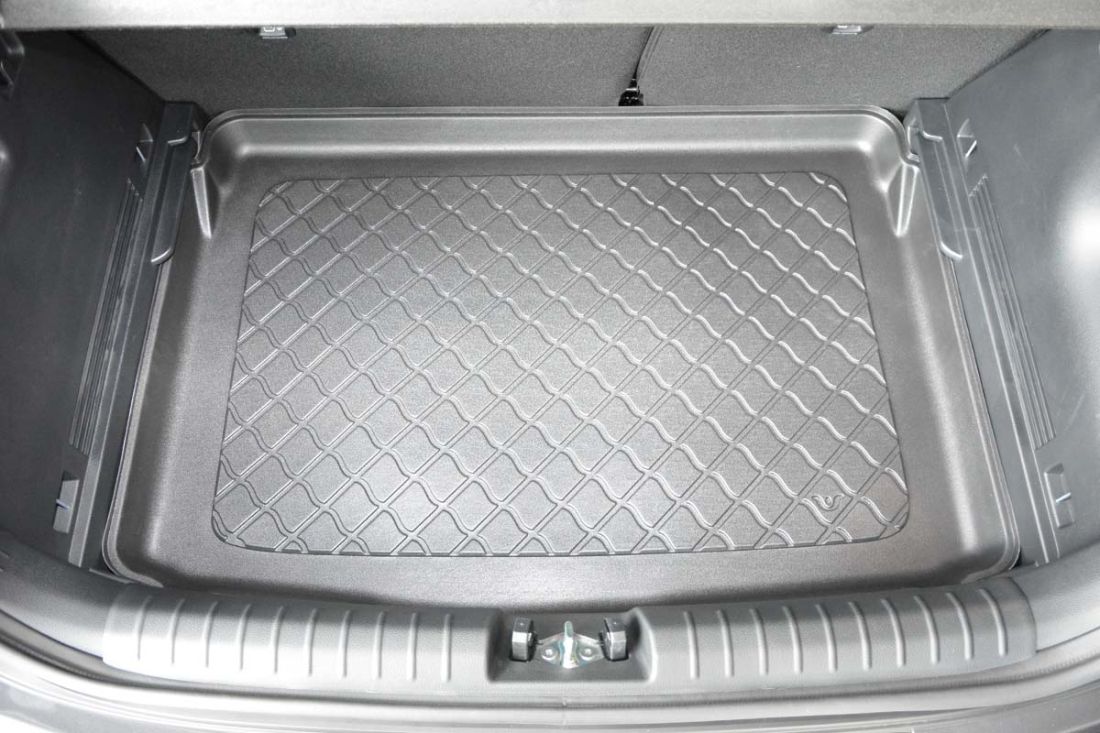Covoraș de portbagaj cauciucat pentru Kia Stonic (2017+) portbagaj inferior; fără / sub podea reglabilă a portbagajului
