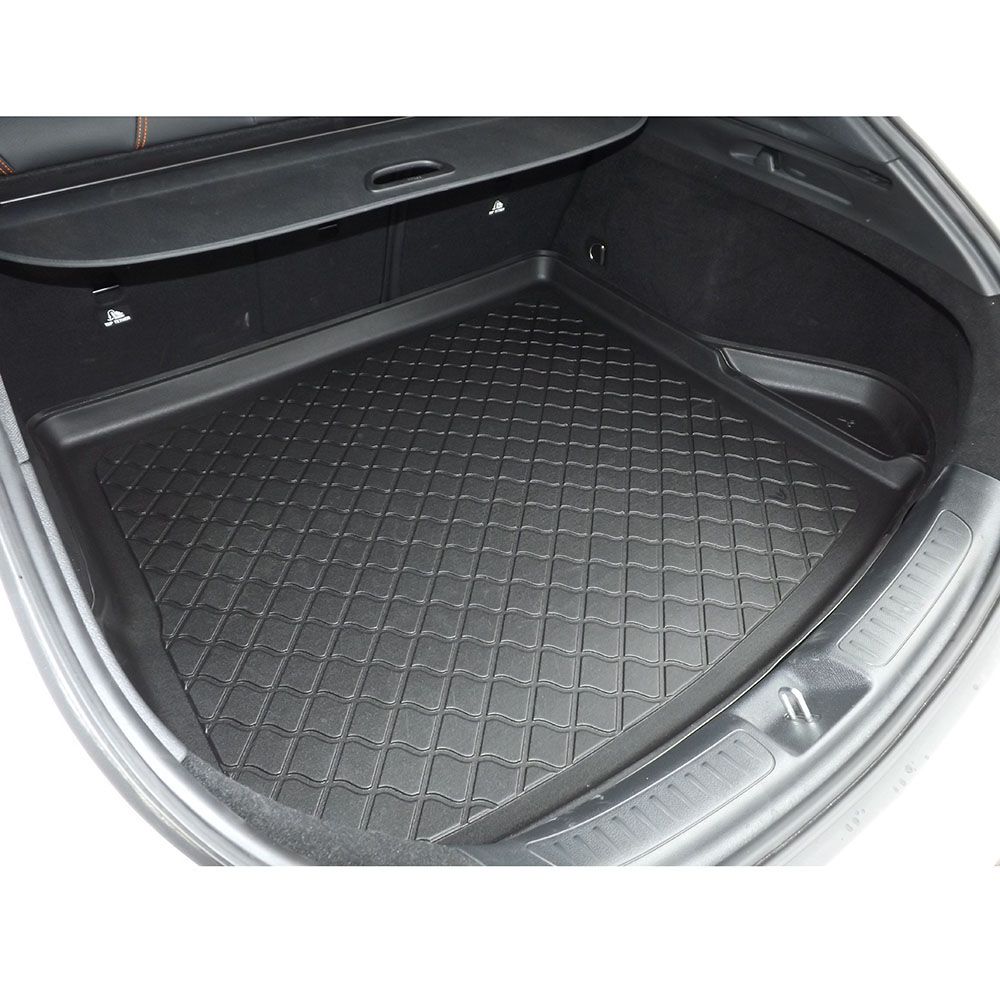 Λαστιχένιο πατάκι πορτμπαγκάζ για Mercedes CLA (2015+) Combi Shooting Brake δεξί φτερό αφαιρούμενο για μοντέλα με δίχτυ