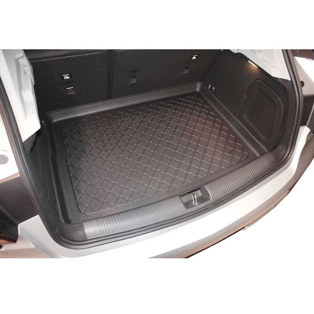 Ελαστικό χαλάκι πορτμπαγκάζ για Opel Astra K (2015+) V Hatchback 5d άνω πορτμπαγκάζ, με ρεζέρβα μικρού μεγέθους