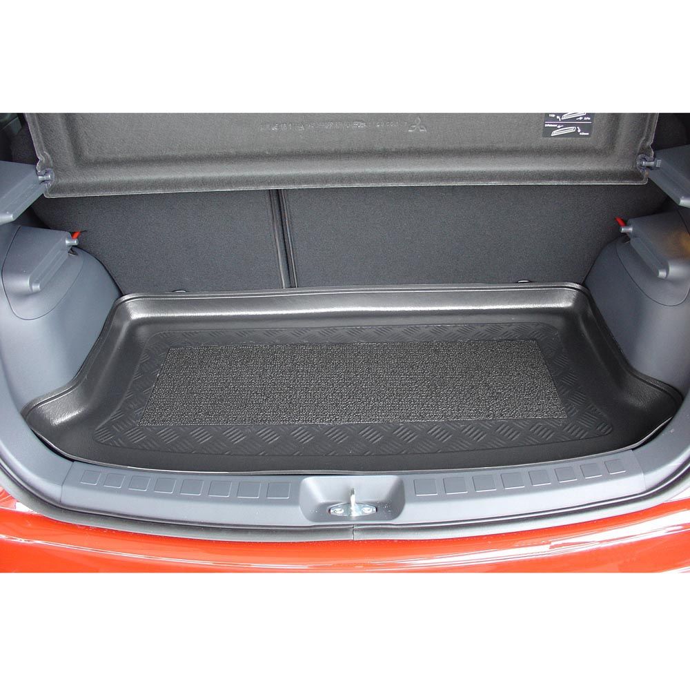 Tavă portbagaj pentru Mitsubishi Colt ZM (2008+) 5 uși - Sus (pe poliță)