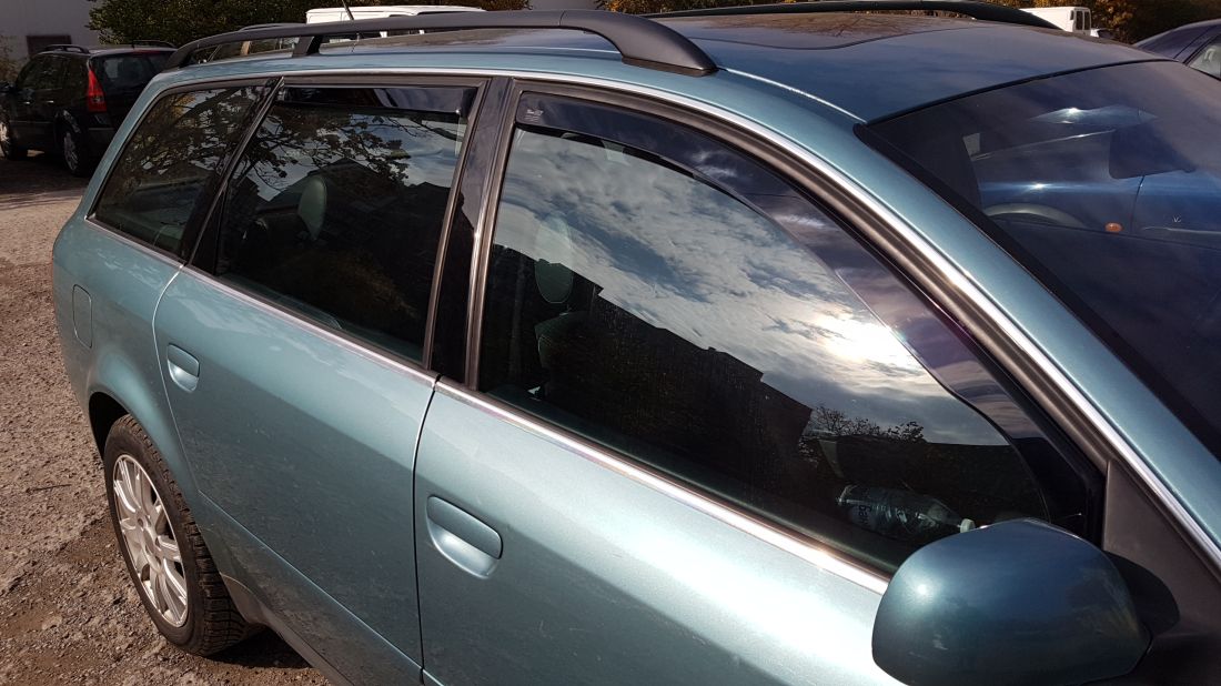 Deflectoare de vânt pentru AUDI A6 (1997-2004) Sedan - 4 buc. față și spate