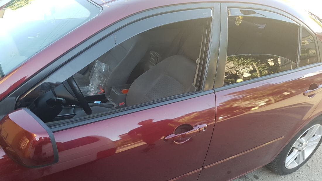 Deflectoare aer pentru MAZDA 6 (2002-2007) Sedan - 4 buc. față și spate