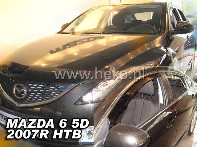 Ανεμοθραύστες για MAZDA 6 (2007-2013) Sedan - 4 τεμάχια, εμπρός και πίσω