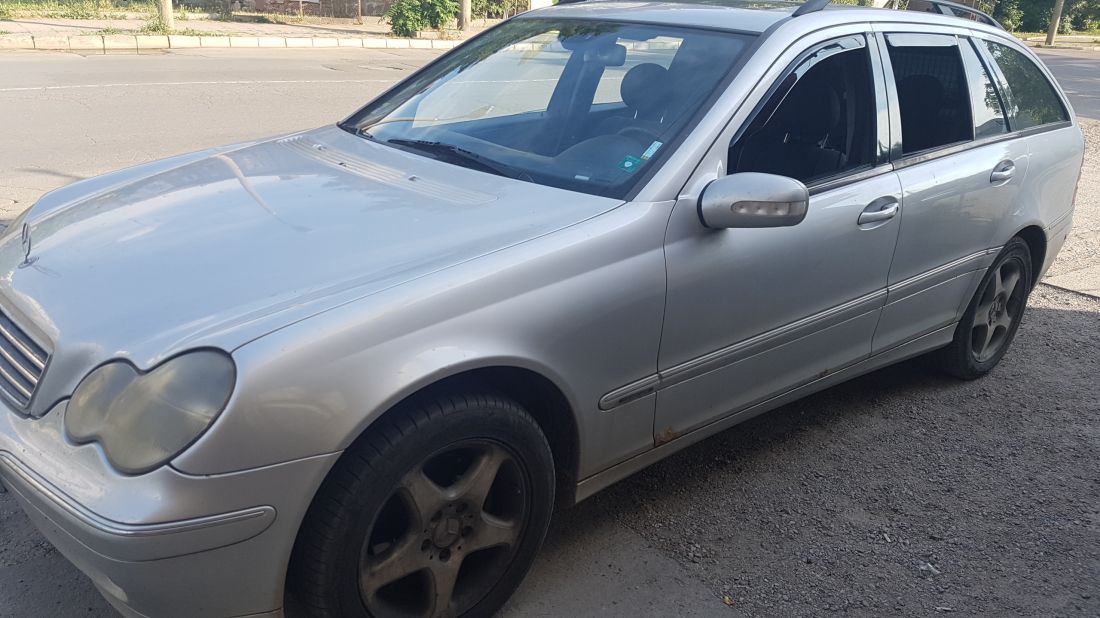 Ανεμοθραύστες για MERCEDES C-Class W203 (2000-2007) Combi - 4τμχ. εμπρός και πίσω