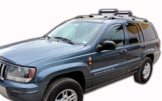 Deflectoare de vânt pentru JEEP GRAND CHEROKEE (1998-2004) 4 buc. față și spate