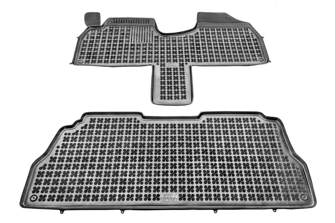 Λαστιχένια πατάκια για Peugeot 806 / Citroen Evasion / Lancia Zeta / Fiat Ulysse (1994-2002) - τύπου σκάφης