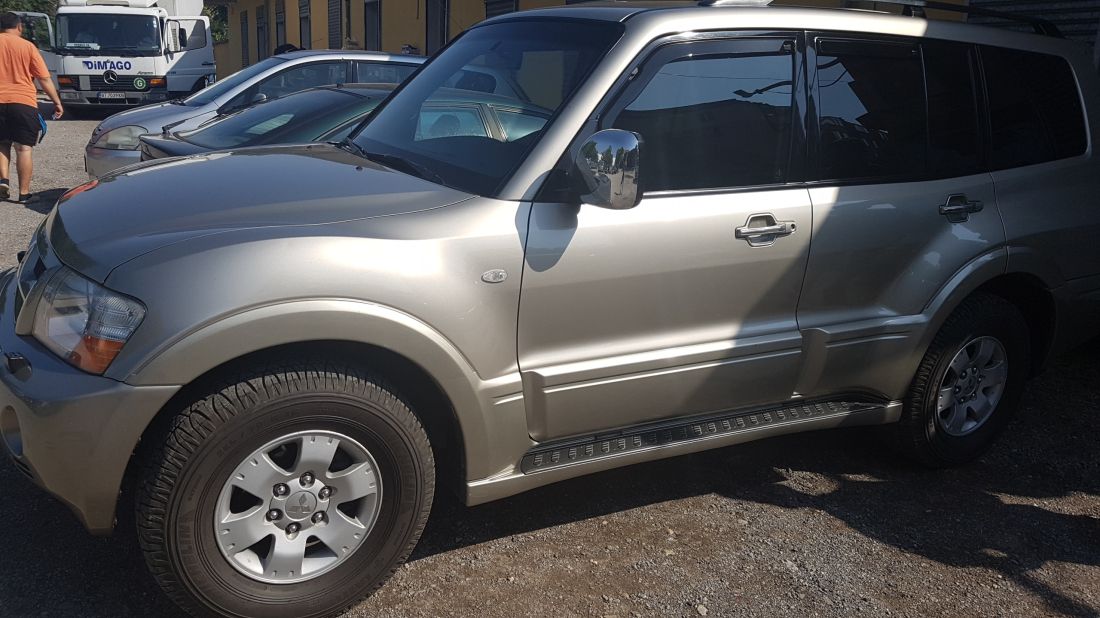 Ανεμοθραύστες για MITSUBISHI PAJERO WAGON (2000-2008) 5 θύρες - 4τμχ. εμπρός και πίσω