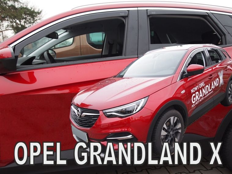 Deflectoare de vânt pentru OPEL GRANDLAND X (2017+) 4 buc. față și spate