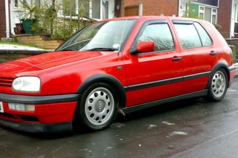 Ανεμοθραύστες για VW GOLF 3 / VENTO 5θυρο, Combi - 4 τεμάχια εμπρός και πίσω