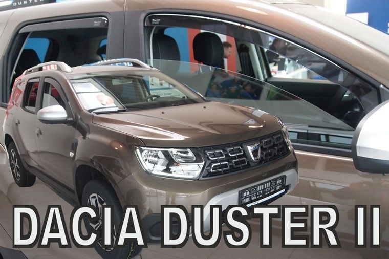 Deflectoare pentru DACIA DUSTER (2018+) 5 uși - 4buc. față și spate