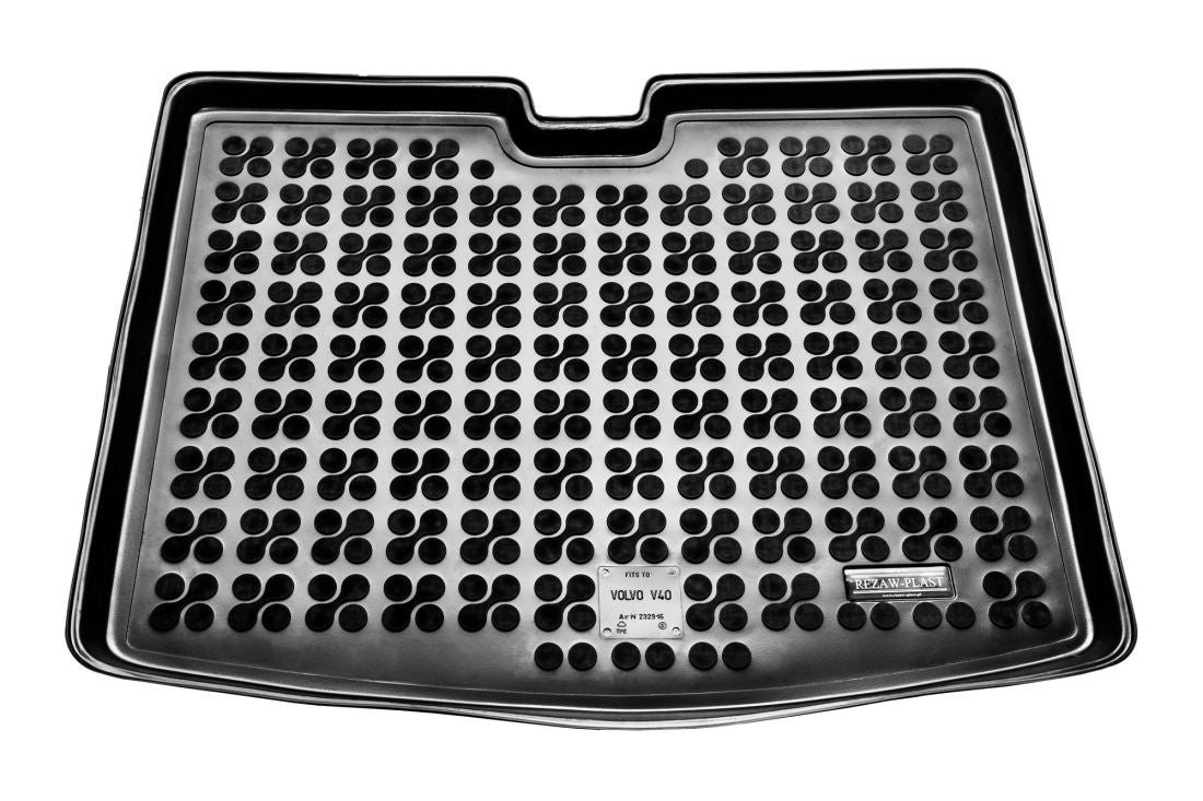 COVOR CAUCIUC PORTBAGAJ PENTRU VOLVO V40 (2012-2019) PARTEA INFERIOARĂ - REZAW PLAST
