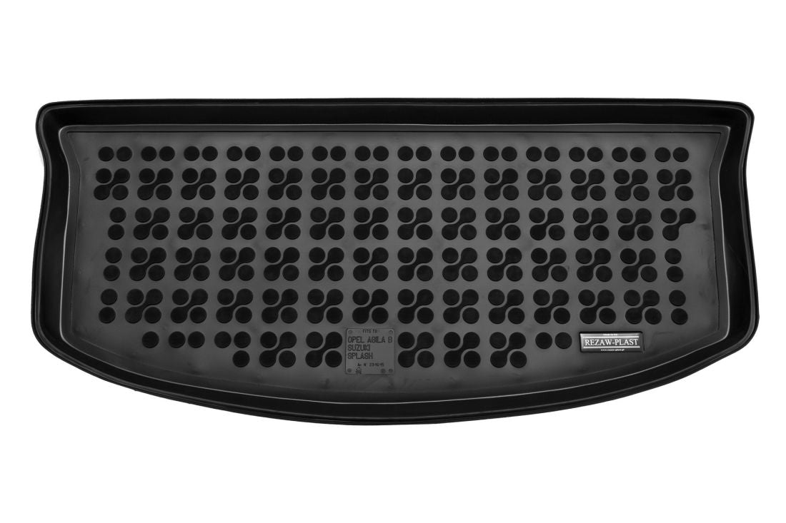 ΛΑΣΤΙΧΕΝΙΟ ΠΑΤΑΚΙ ΠΟΡΤΜΠΑΓΚΑΖ ΓΙΑ OPEL AGILA B (2007-2014) / SUZUKI SPLASH (2008 - 2014) UPPER FLOOR, 5 ΘΕΣΕΙΣ - REZAW PLAST