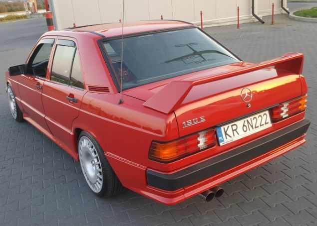 Ανεμοθραύστες για MERCEDES W201 E190 (1982-1993) Sedan - 4 τεμ. εμπρός και πίσω