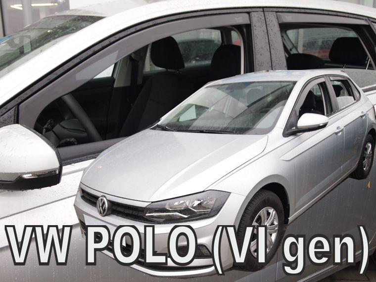 Apărătoare de vânt pentru VW POLO (2017+) 5 uși - 4 bucăți față și spate