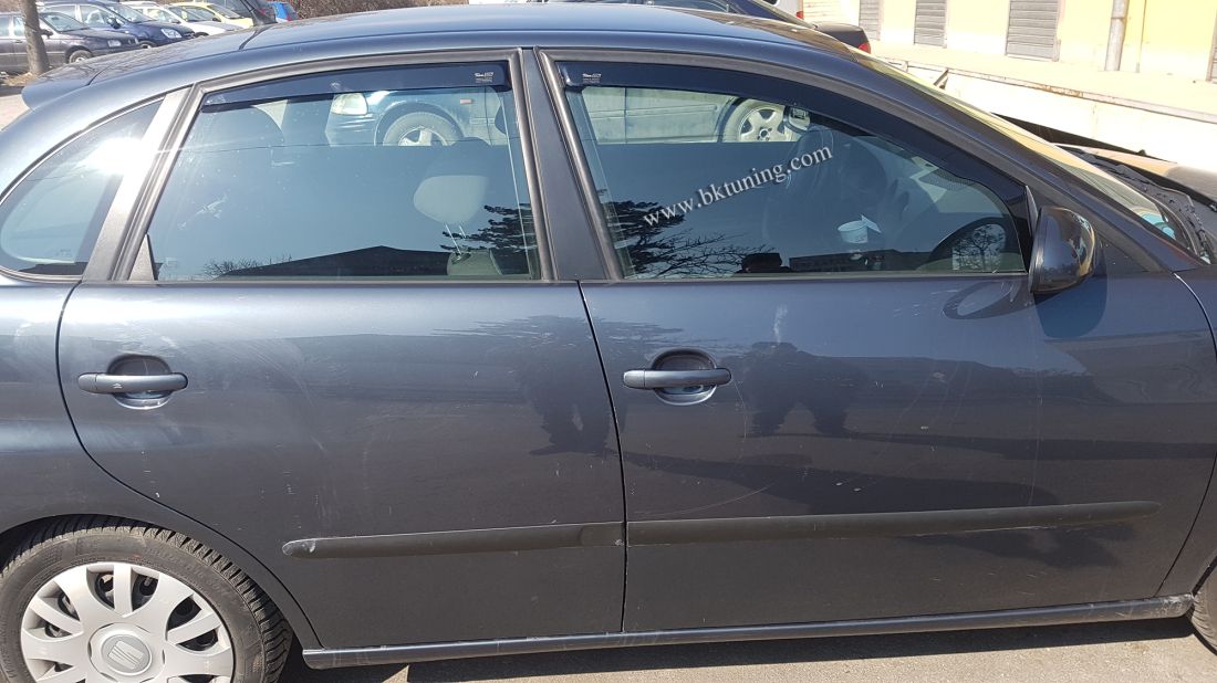 Ανεμοθραύστες για SEAT IBIZA / CORDOBA (2002-2008) 5 θύρες, Sedan - 4τμχ εμπρός και πίσω